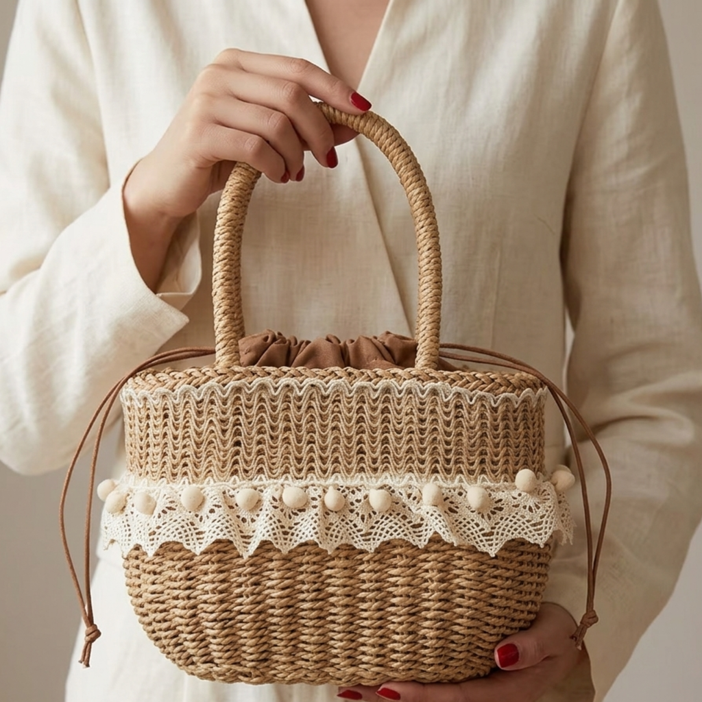 Woven Clutch Bag – Evening & Occasion Bag