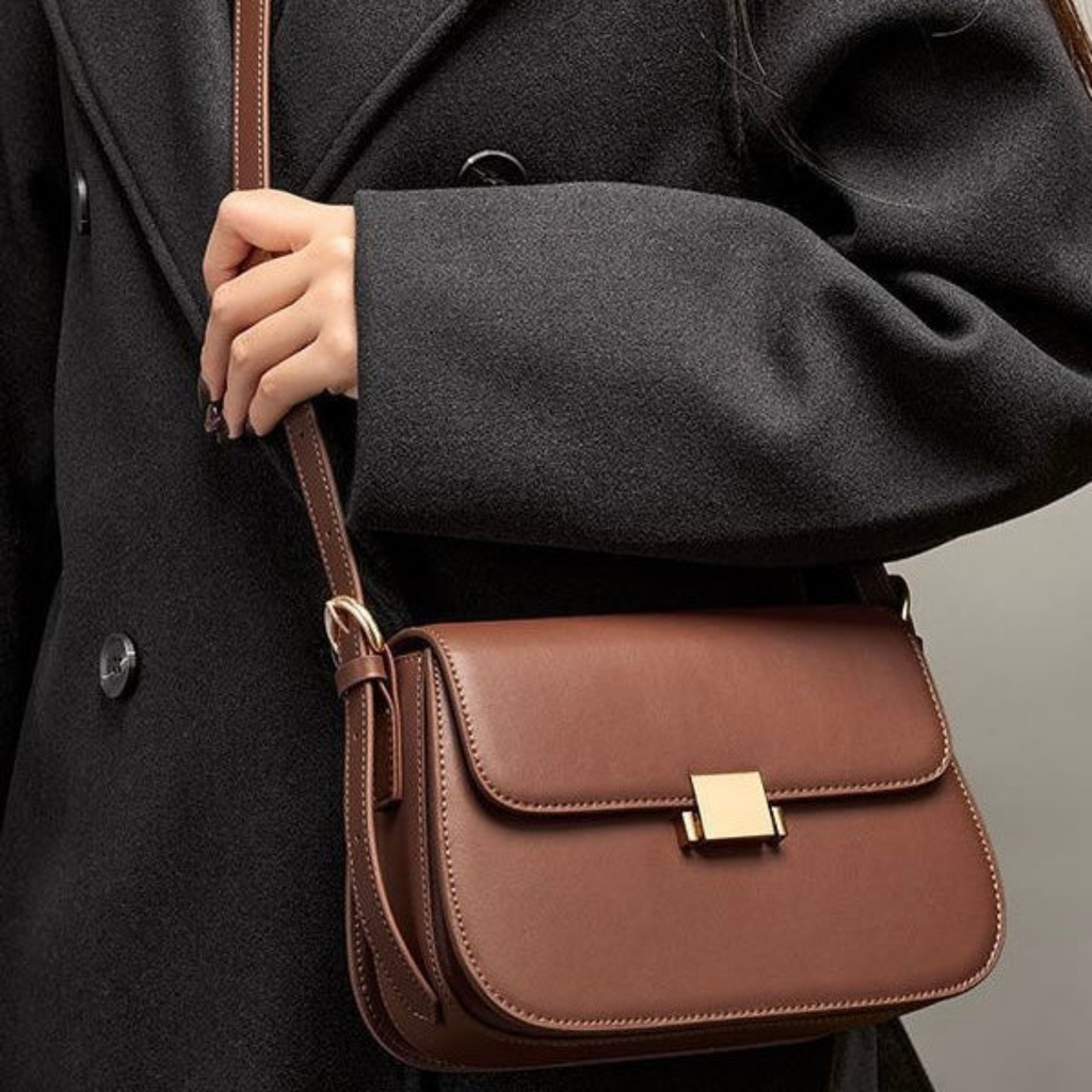 Leather Crossbody Clutch Bag – Evening & Occasion Bag