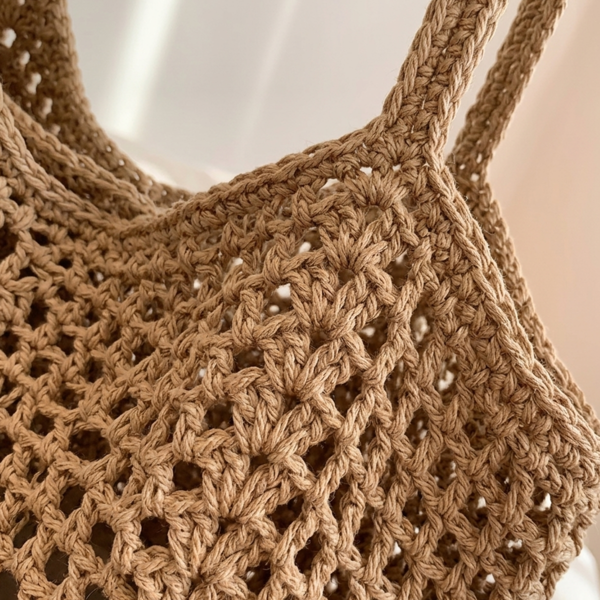 Knit Woven Shoulder Bag – Everyday Handbag