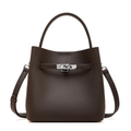 Leather Bucket Shoulder Bag – Everyday Handbag