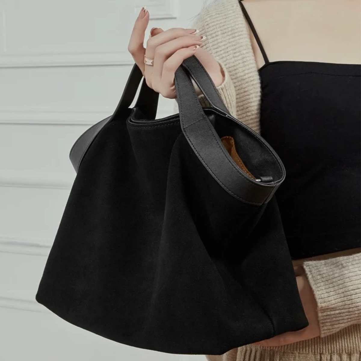 Suede Clutch Bag – Evening & Occasion Bag