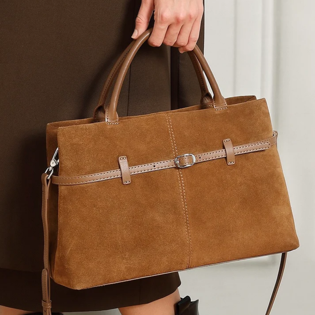 Suede Clutch Bag – Evening & Occasion Bag