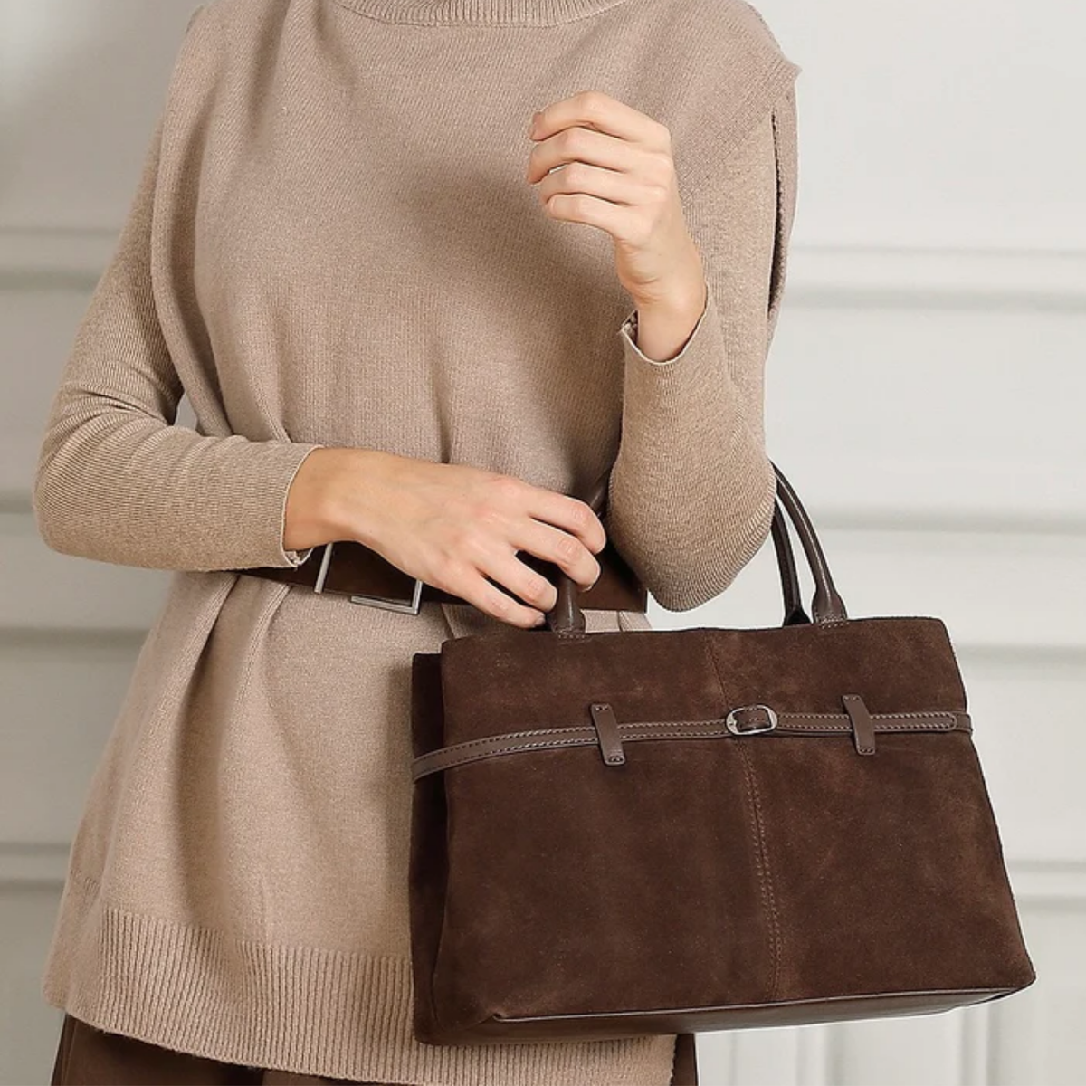 Suede Clutch Bag – Evening & Occasion Bag
