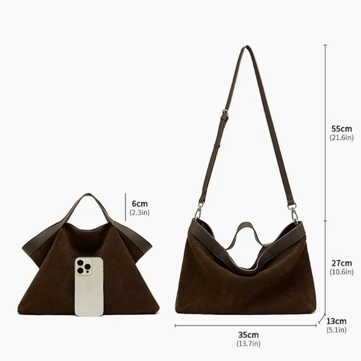 Suede Clutch Bag – Evening & Occasion Bag