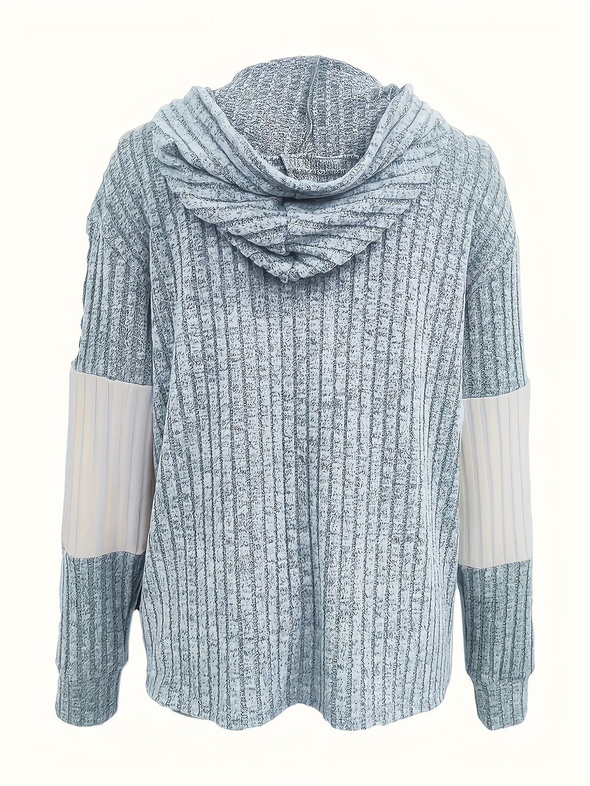 Cozy Color-Block Zip-Up Hoodie for Women | Casual Warmth and Comfort