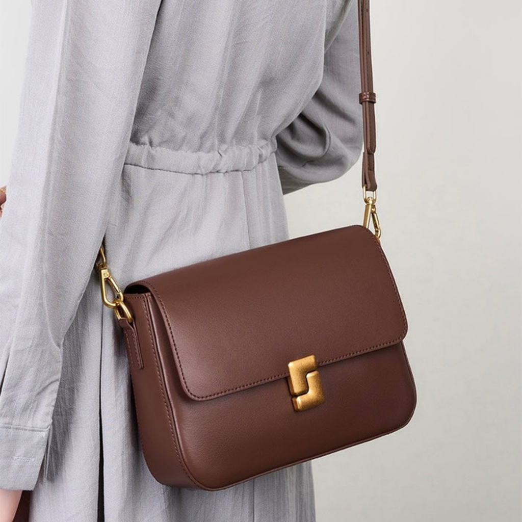 Leather Crossbody Clutch Bag – Evening & Occasion Bag