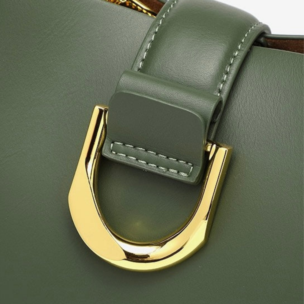 Leather Bucket Clutch Bag – Evening & Occasion Bag