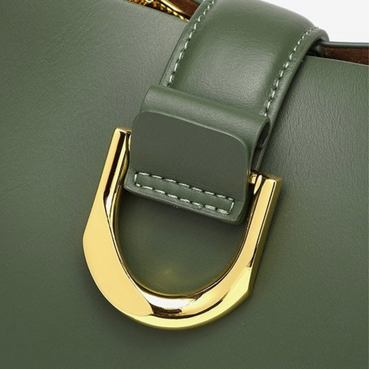 Leather Bucket Clutch Bag – Evening & Occasion Bag