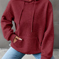 Cozy Textured Hoodie | Soft Fabric | Casual Style | Women's Outerwear
