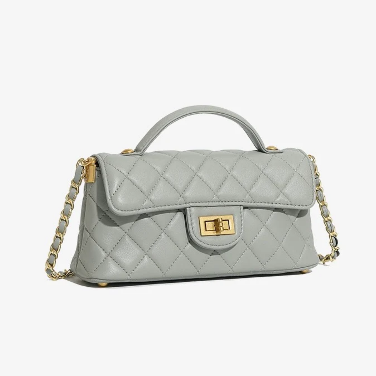 Leather Quilted Crossbody Bag – Everyday Crossbody