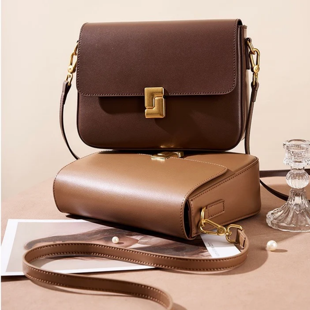 Leather Crossbody Clutch Bag – Evening & Occasion Bag