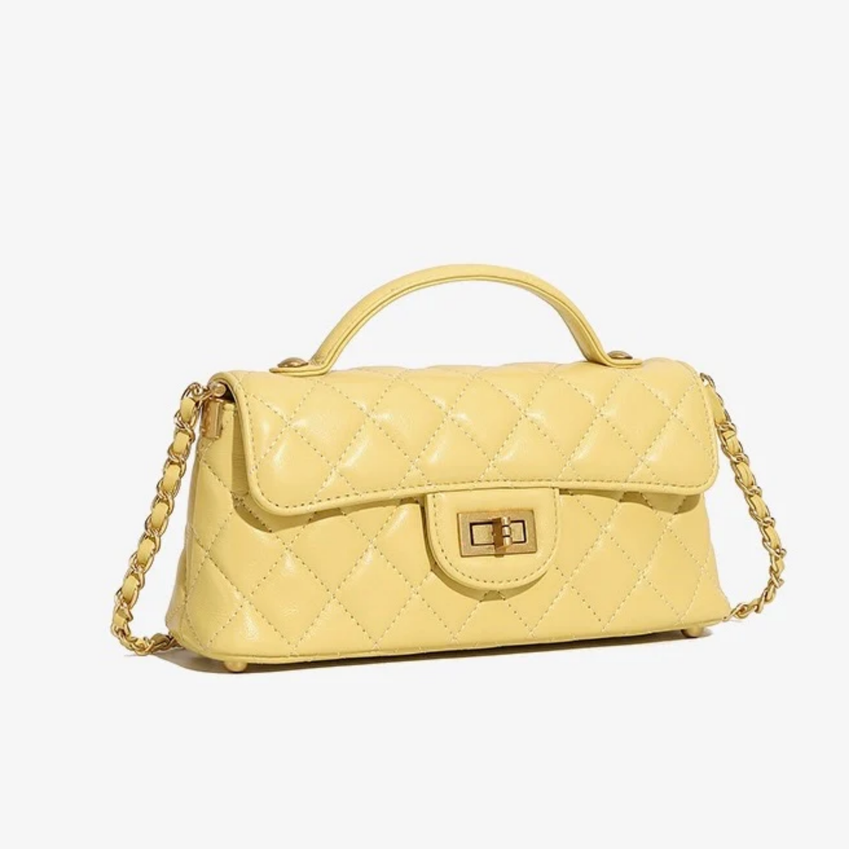 Leather Quilted Crossbody Bag – Everyday Crossbody
