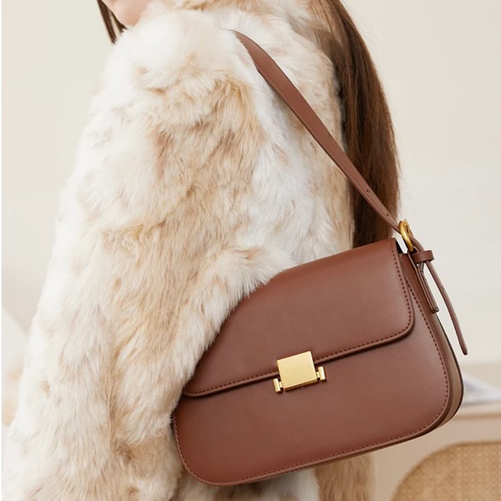 Leather Crossbody Clutch Bag – Evening & Occasion Bag