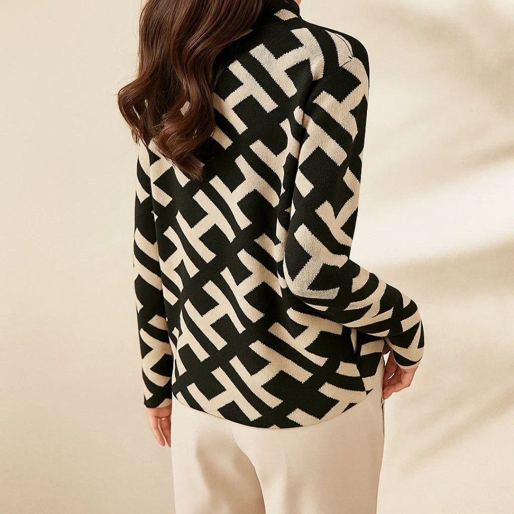 Elegant Knit Jumper | Soft Fabric | Casual Wear | Women's Sweater