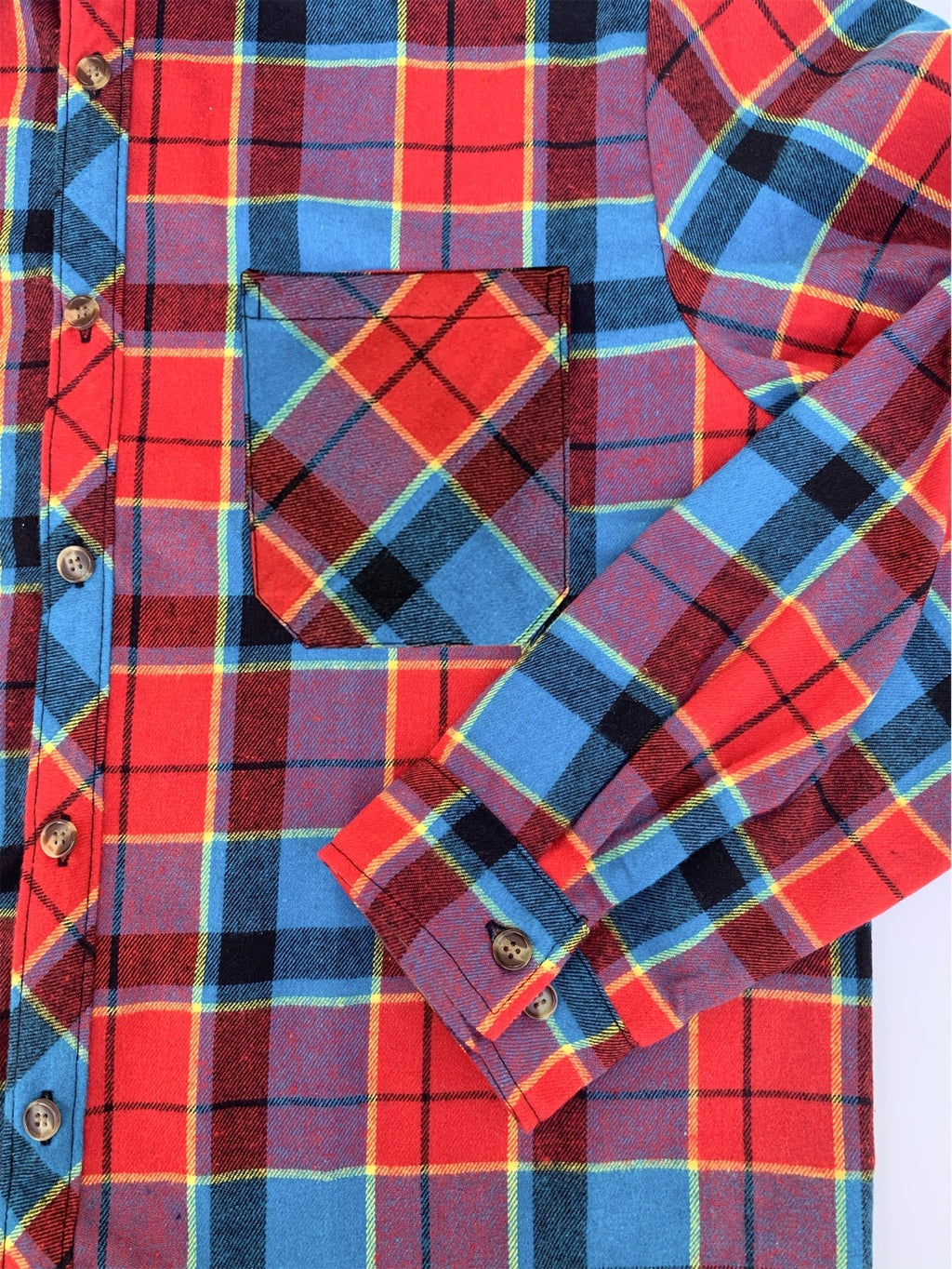 Relaxed Buffalo Check Shirt | Cotton Blend | Casual Wear for Everyday Use