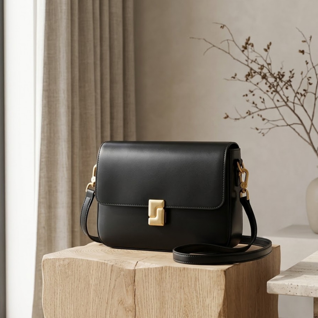 Leather Crossbody Clutch Bag – Evening & Occasion Bag