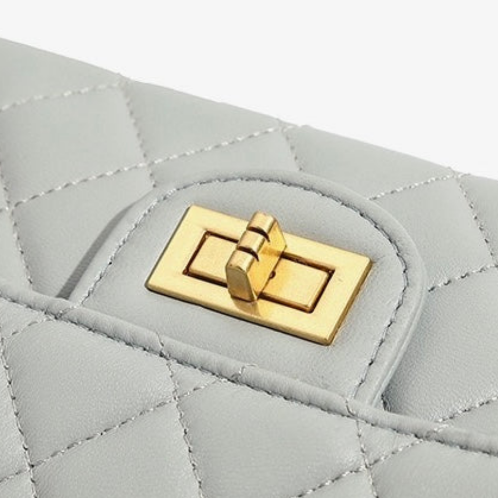 Leather Quilted Crossbody Bag – Everyday Crossbody