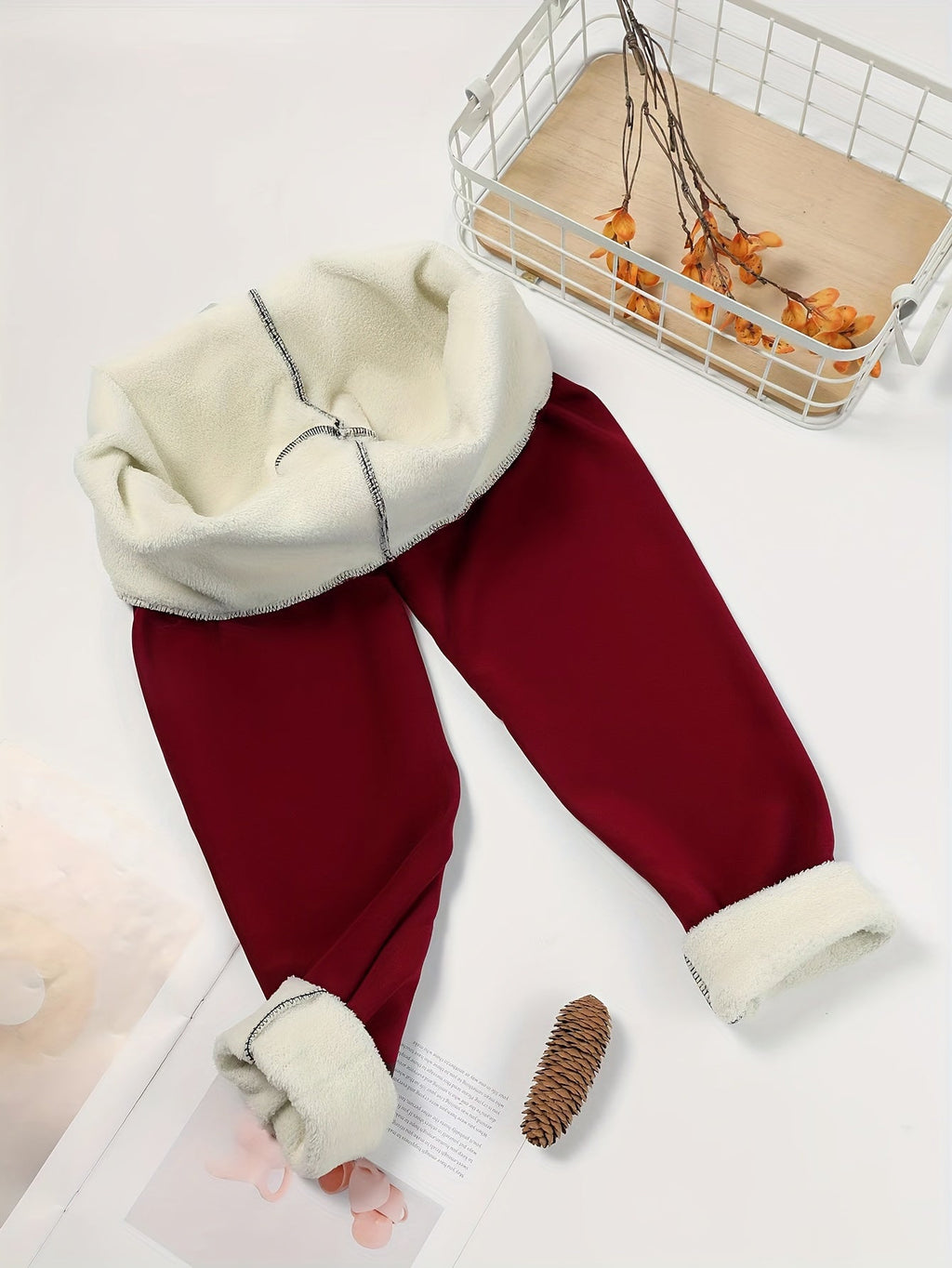 High-Waist Cozy Winter Leggings for Women - Soft Stretch Fabric for Warmth
