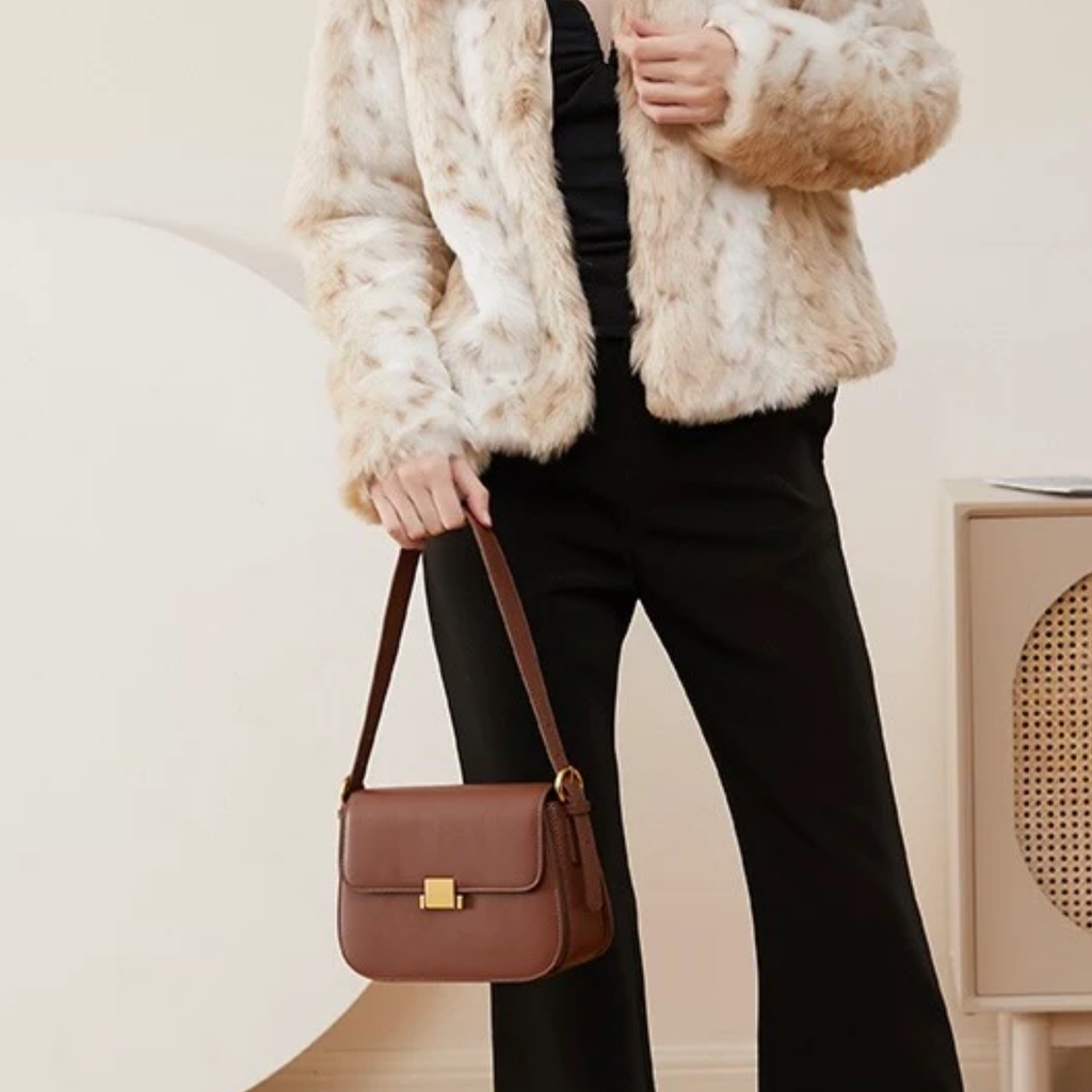 Leather Crossbody Clutch Bag – Evening & Occasion Bag