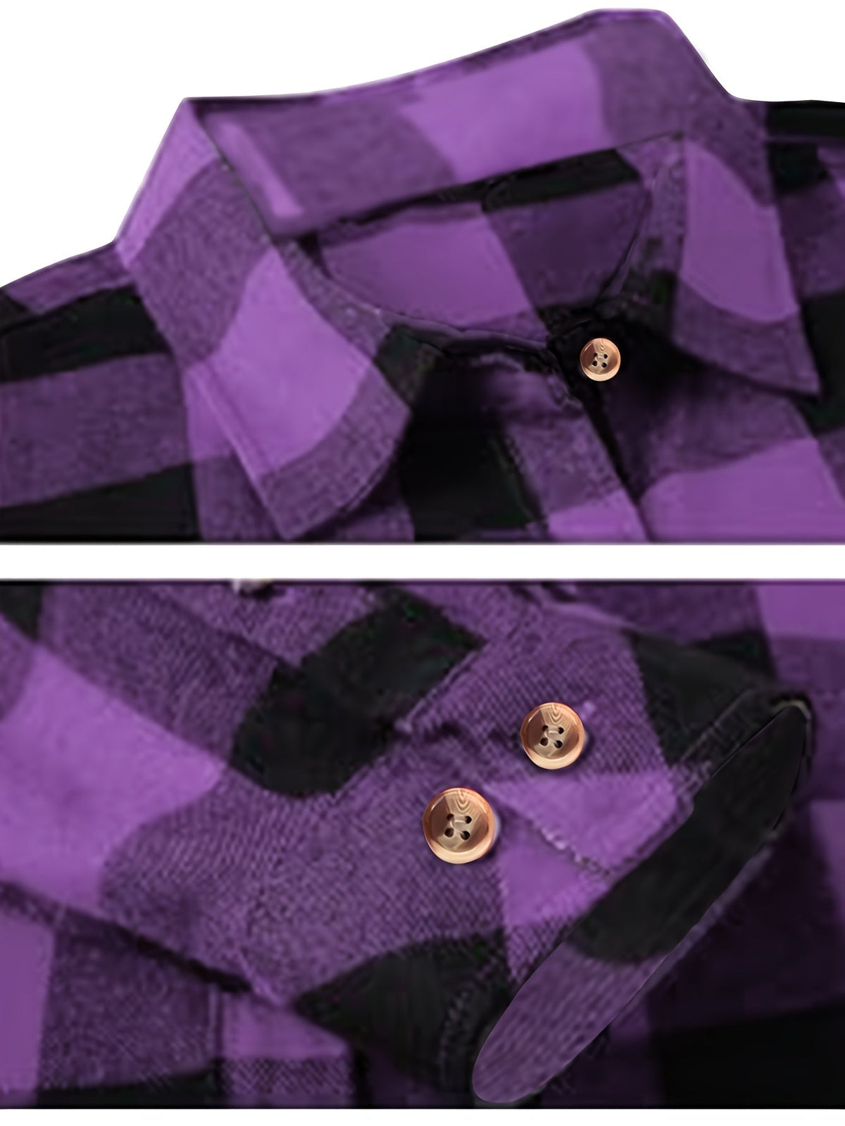 Relaxed Buffalo Check Shirt | Cotton Blend | Casual Wear for Everyday Use
