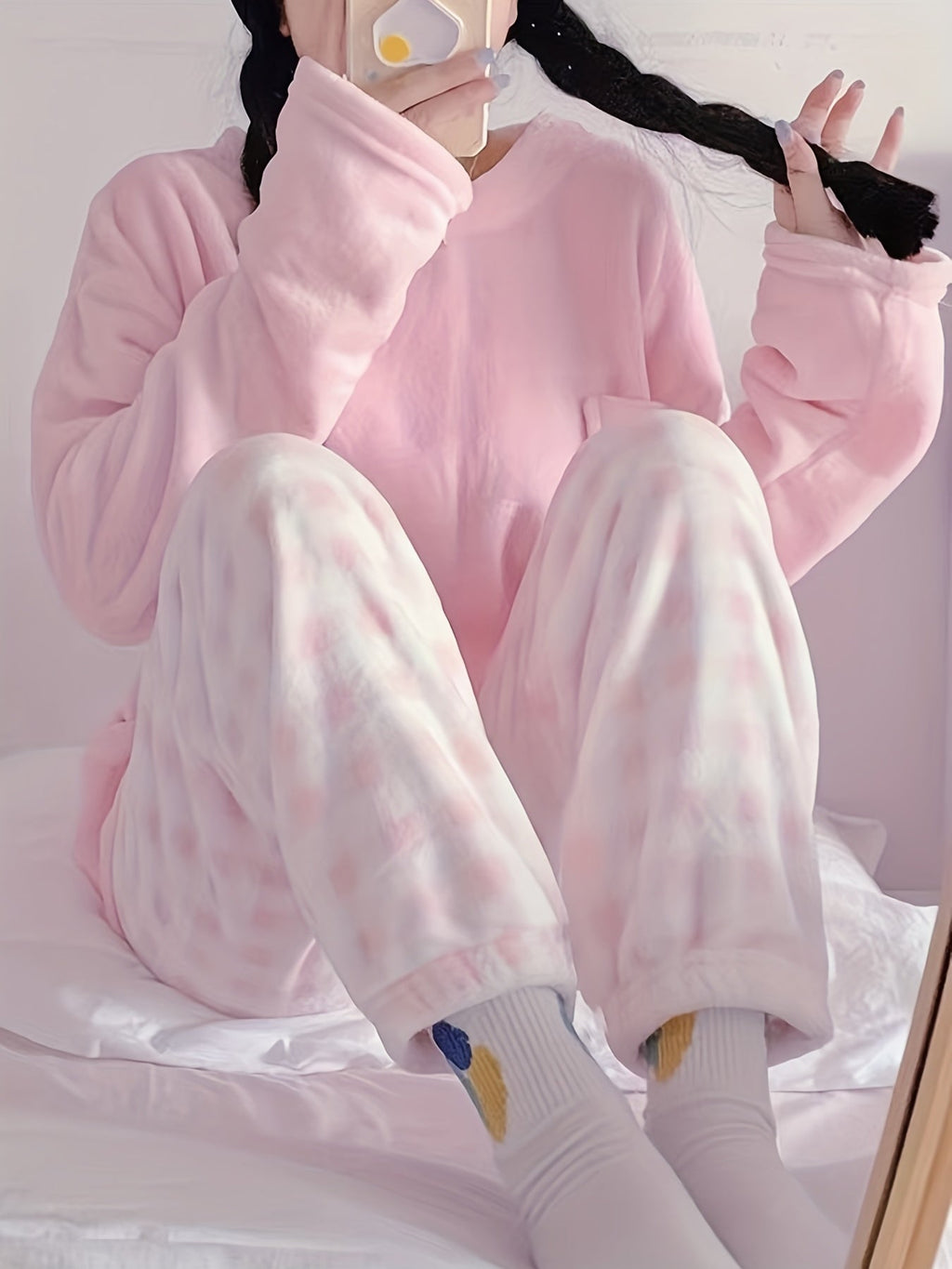 Cozy Lounge Two-Piece Set | Soft Fabric | Relaxed Fit | Homewear Set
