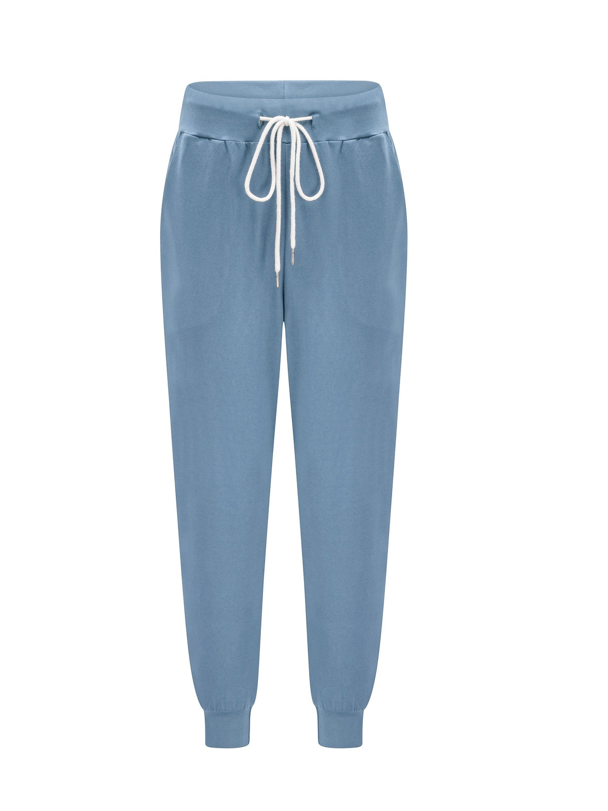 Tapered Drawstring Joggers for Women | Soft Cotton Blend | Casual Wear