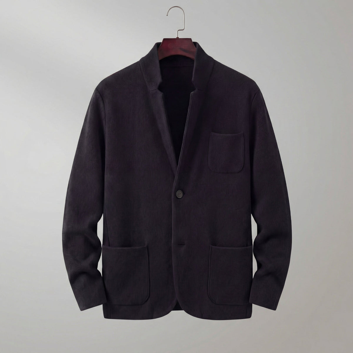 Casual Tailored Fit Men's Jacket - Lightweight Fabric for Everyday Wear