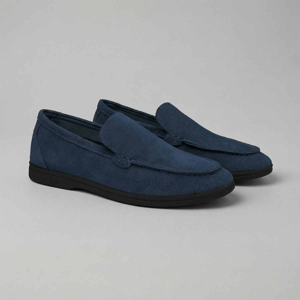 Classic Suede Loafers for Men - Casual Slip-On Shoes for Everyday Wear