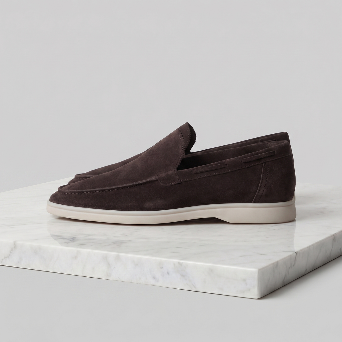 Classic Suede Loafers for Men - Casual Slip-On Shoes for Everyday Wear