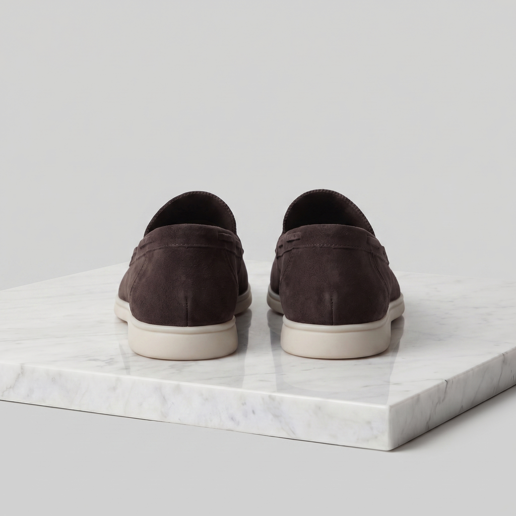 Classic Suede Loafers for Men - Casual Slip-On Shoes for Everyday Wear