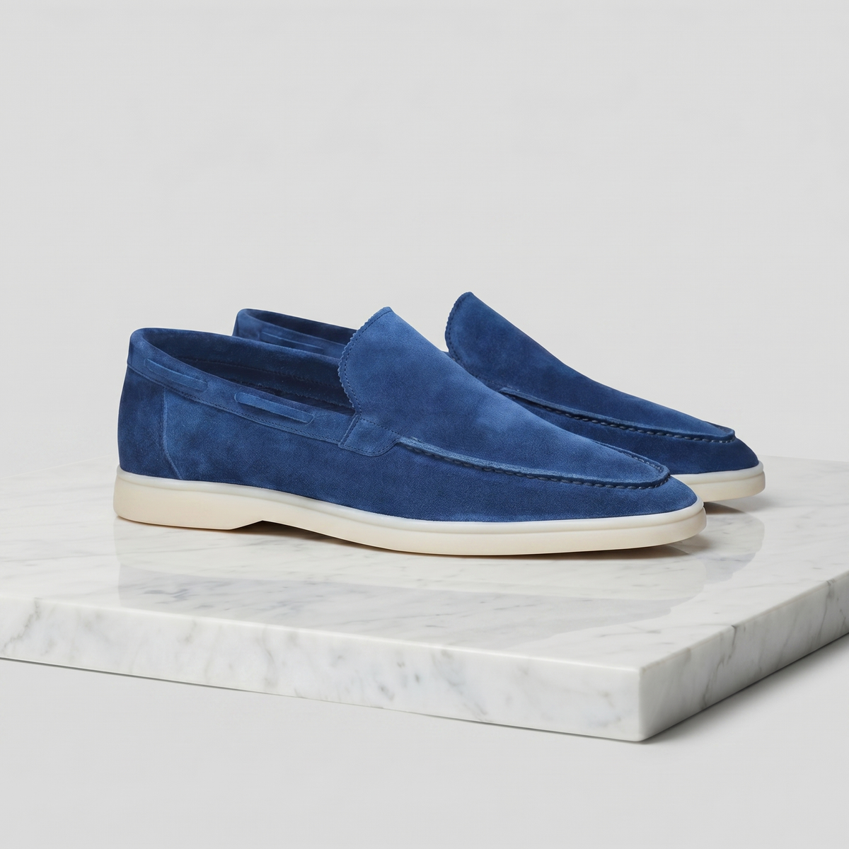 Classic Suede Loafers for Men - Casual Slip-On Shoes for Everyday Wear