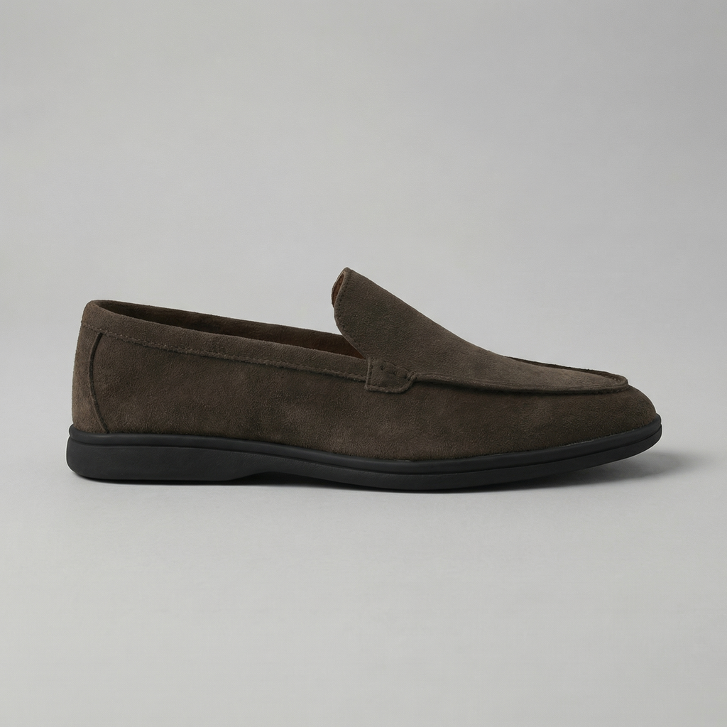 Classic Suede Loafers for Men - Casual Slip-On Shoes for Everyday Wear