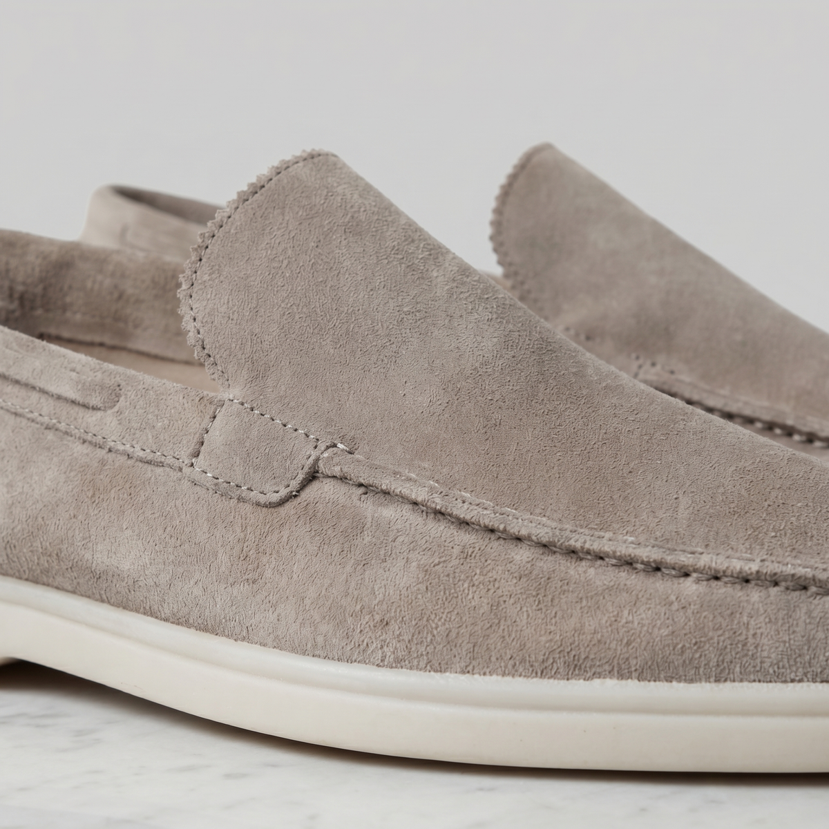 Classic Suede Loafers for Men - Casual Slip-On Shoes for Everyday Wear