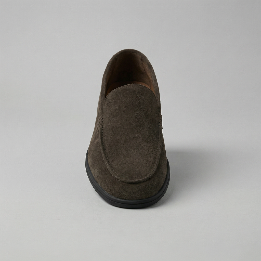 Classic Suede Loafers for Men - Casual Slip-On Shoes for Everyday Wear