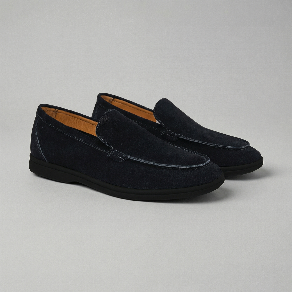 Classic Suede Loafers for Men - Casual Slip-On Shoes for Everyday Wear
