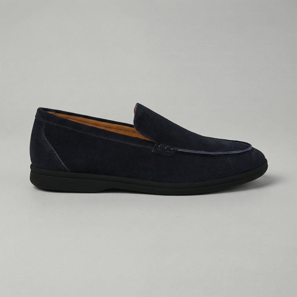 Classic Suede Loafers for Men - Casual Slip-On Shoes for Everyday Wear