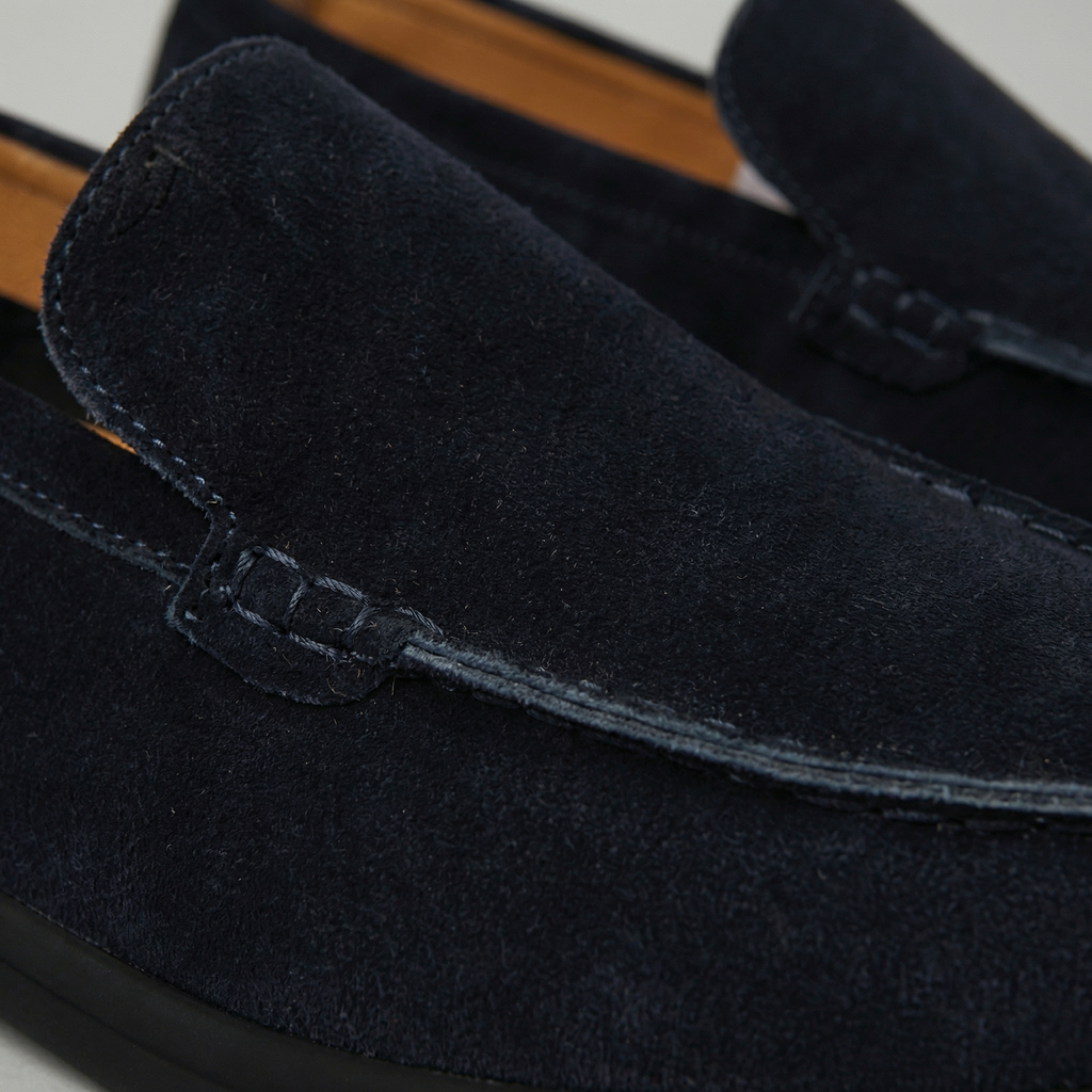 Classic Suede Loafers for Men - Casual Slip-On Shoes for Everyday Wear