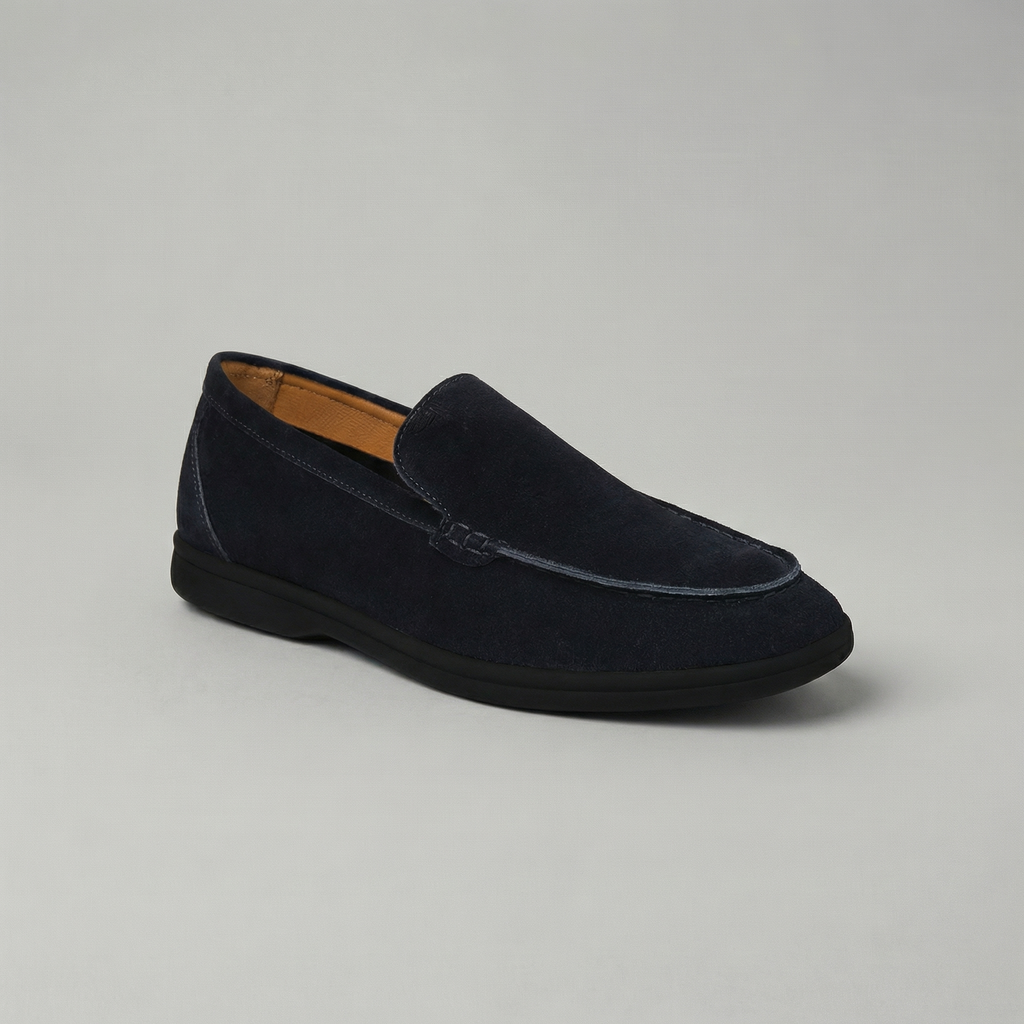 Classic Suede Loafers for Men - Casual Slip-On Shoes for Everyday Wear