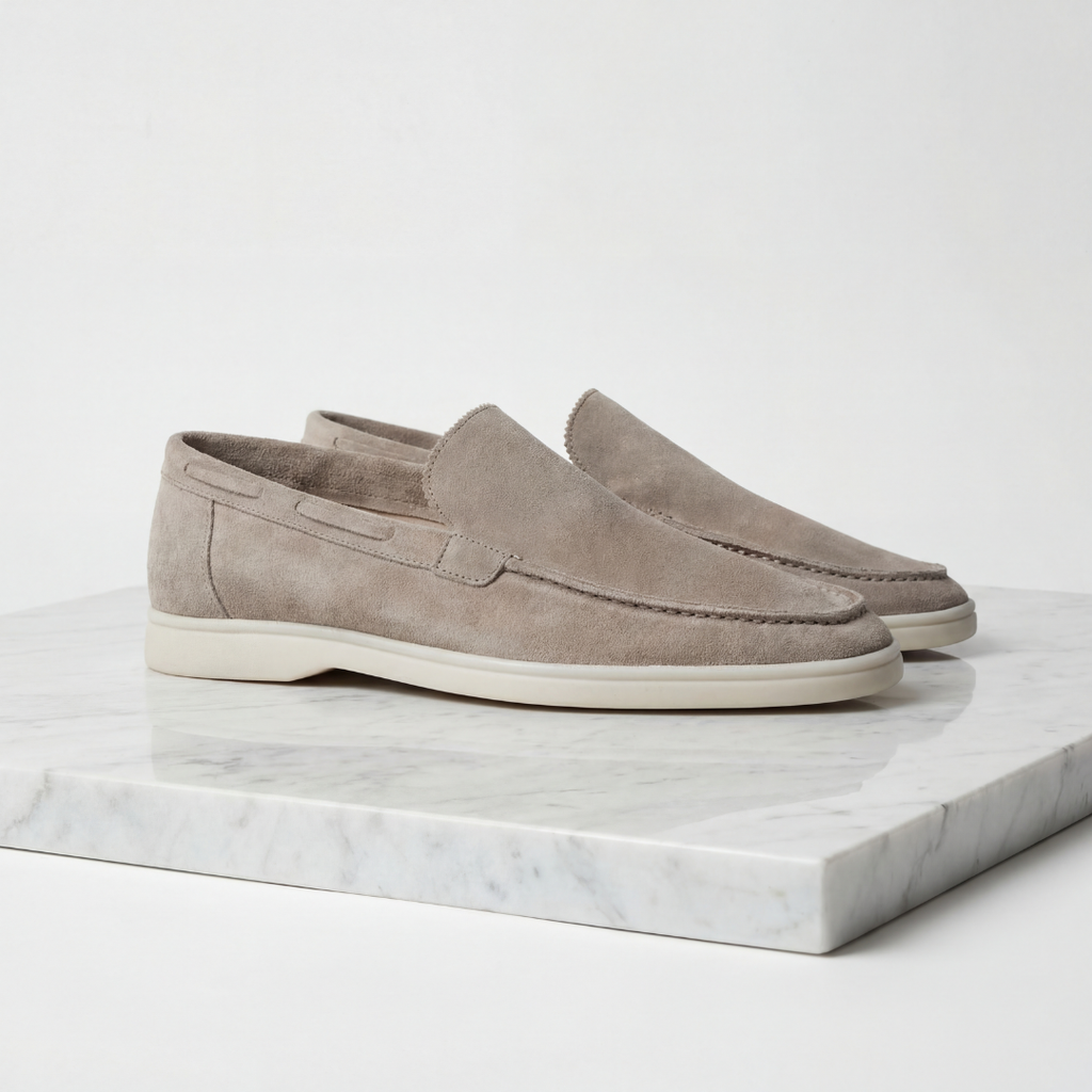 Classic Suede Loafers for Men - Casual Slip-On Shoes for Everyday Wear