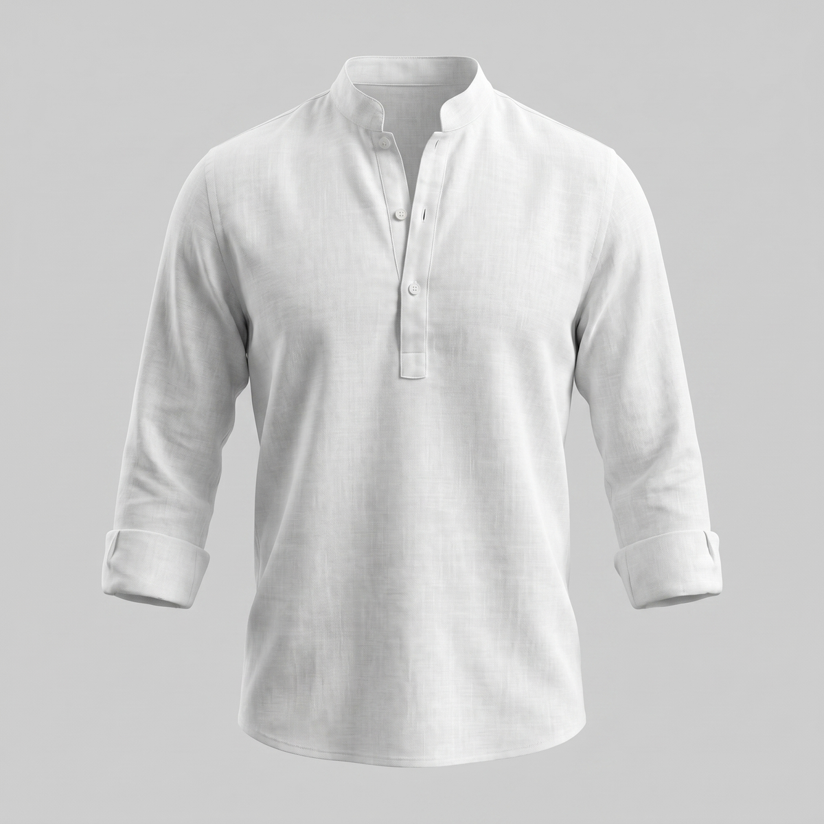 Classic Summer Shirt for Men - Lightweight Cotton, Casual Wear, Short Sleeve