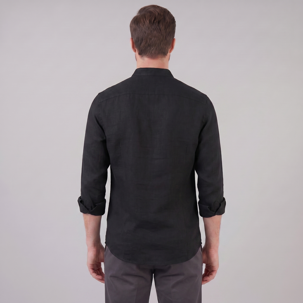 Classic Summer Shirt for Men - Lightweight Cotton, Casual Wear, Short Sleeve