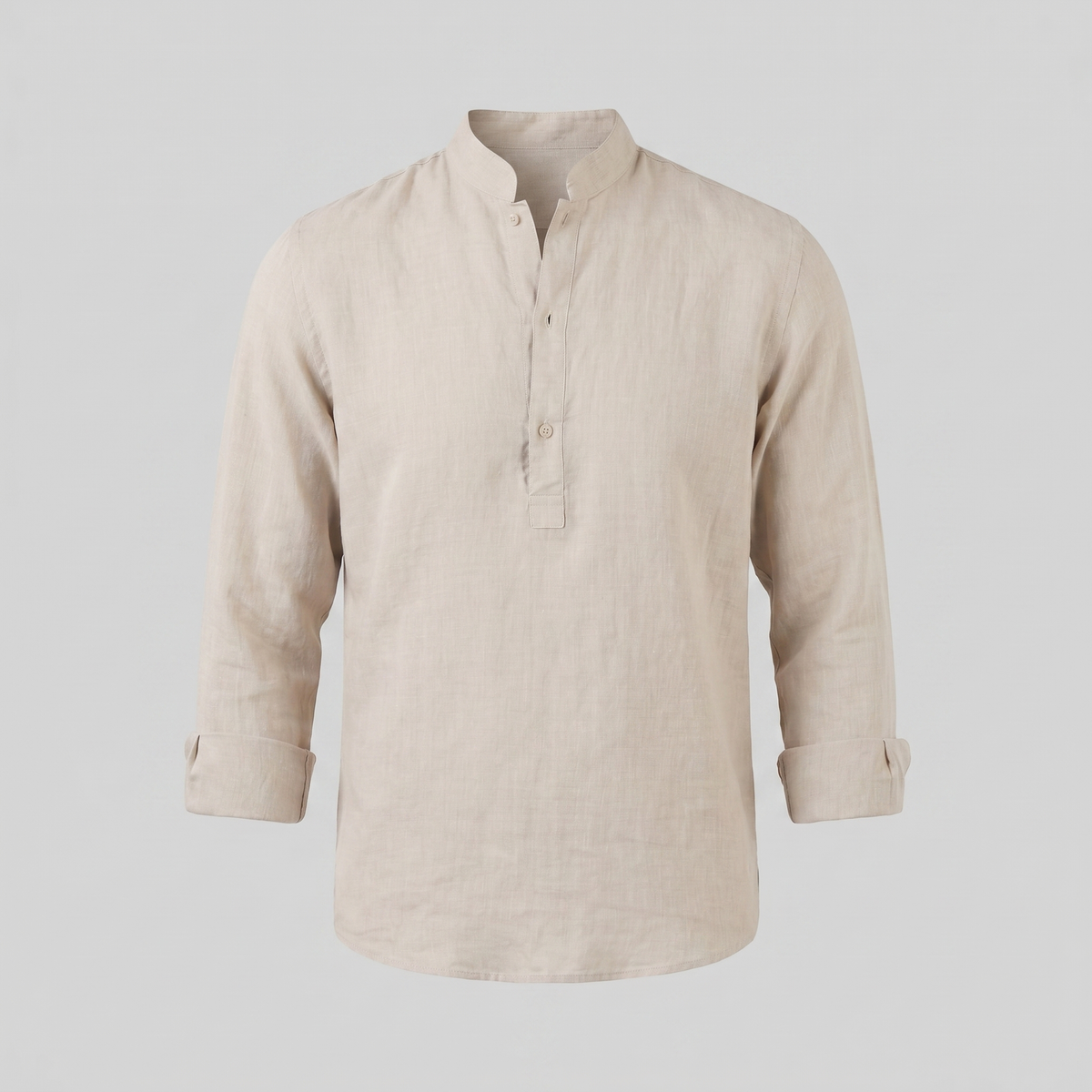 Classic Summer Shirt for Men - Lightweight Cotton, Casual Wear, Short Sleeve