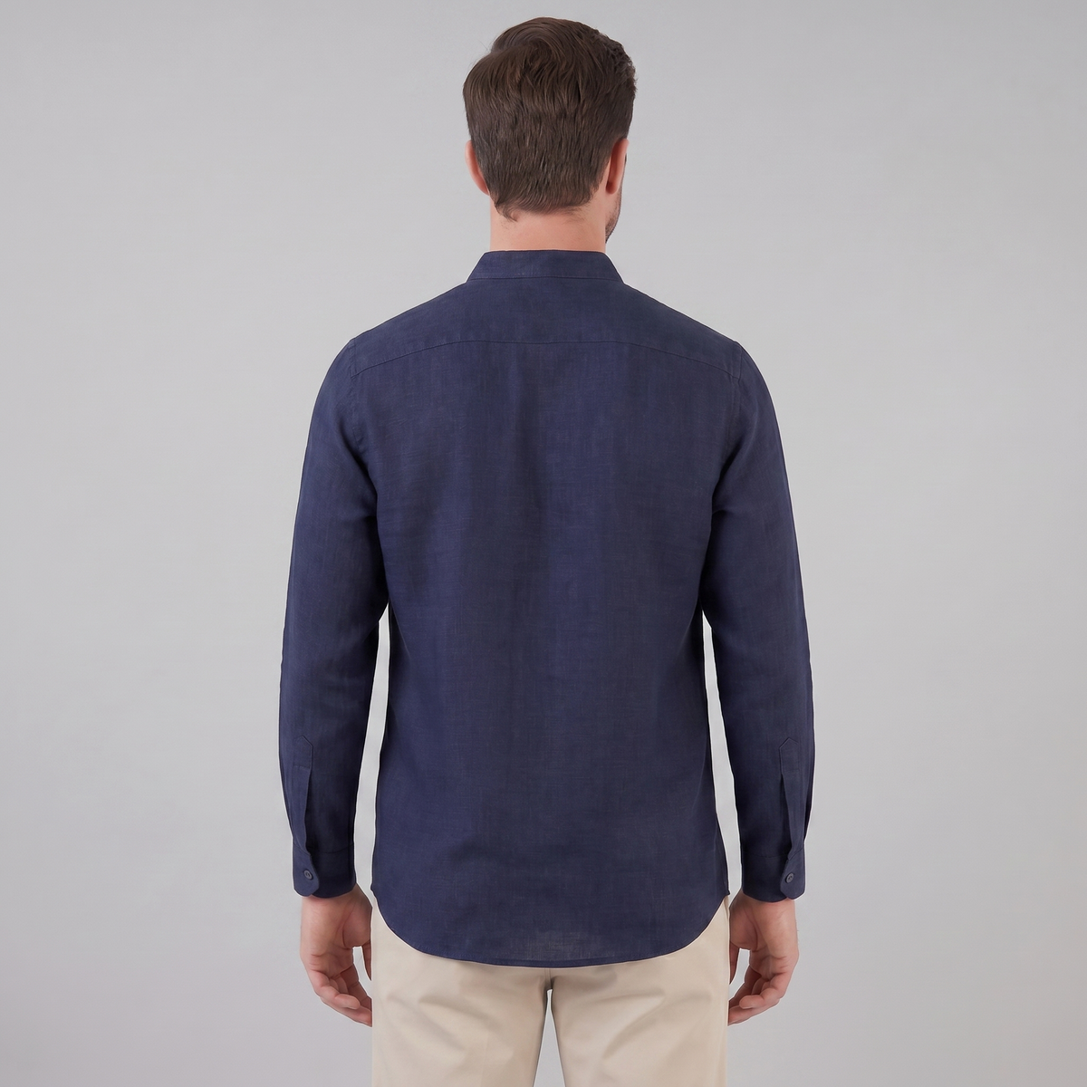 Classic Summer Shirt for Men - Lightweight Cotton, Casual Wear, Short Sleeve