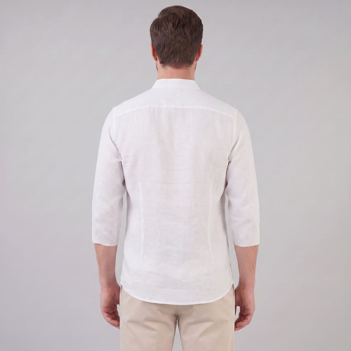 Classic Summer Shirt for Men - Lightweight Cotton, Casual Wear, Short Sleeve
