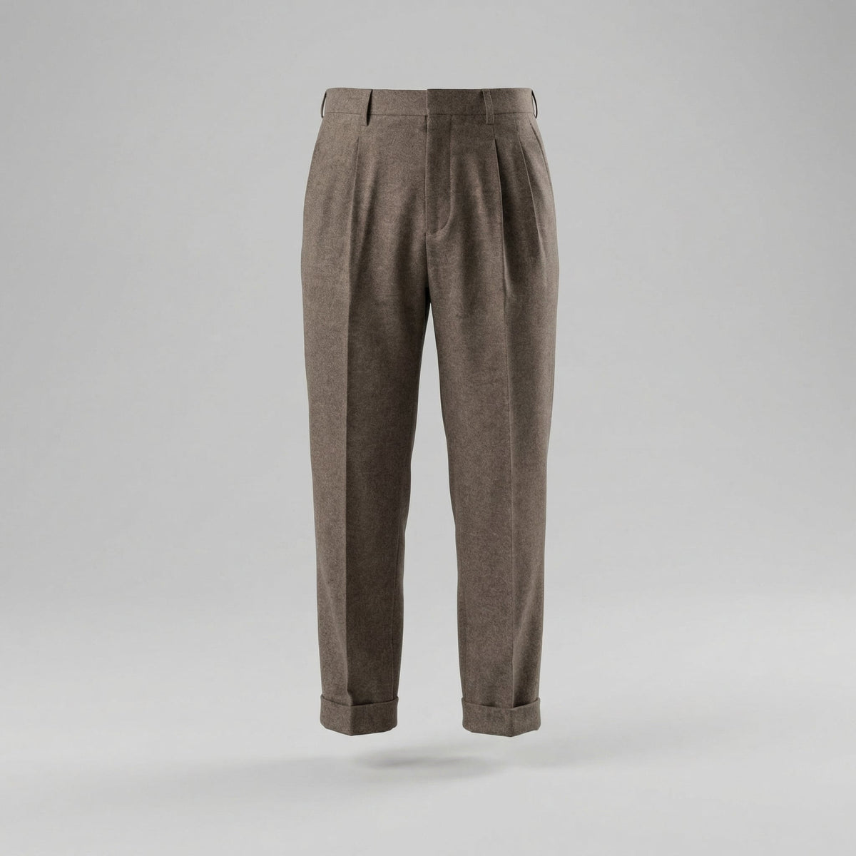 Elegant Straight Fit Men's Trousers with Side Adjuster for Formal Wear