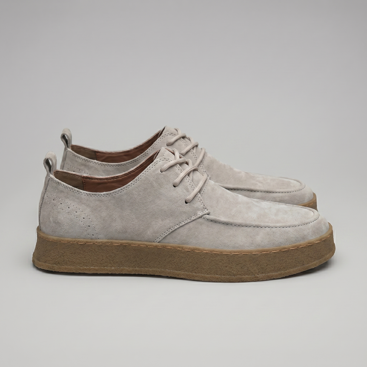Lace-Up Casual Shoes for Men - Comfortable Fabric Sneakers for Everyday Wear