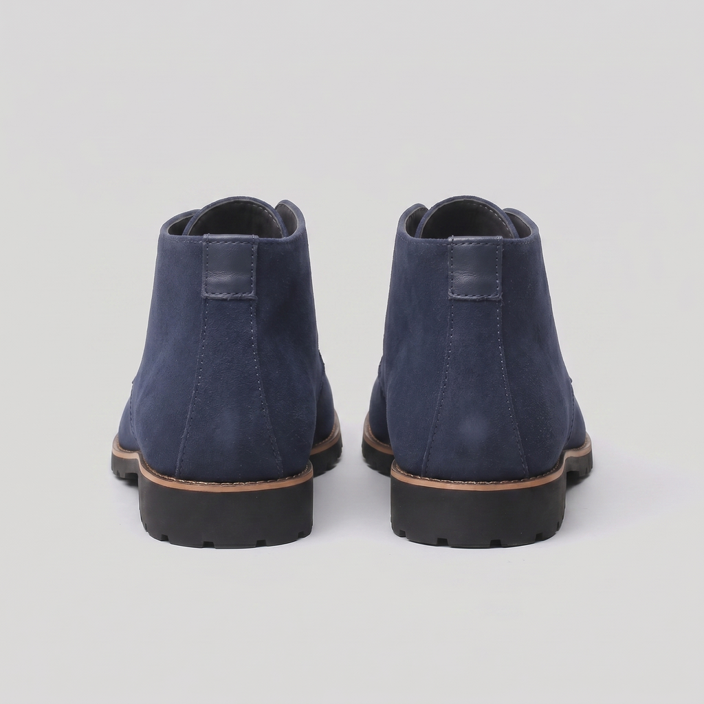 Leather Ankle Boots for Men - Stylish Casual Footwear for Everyday Wear