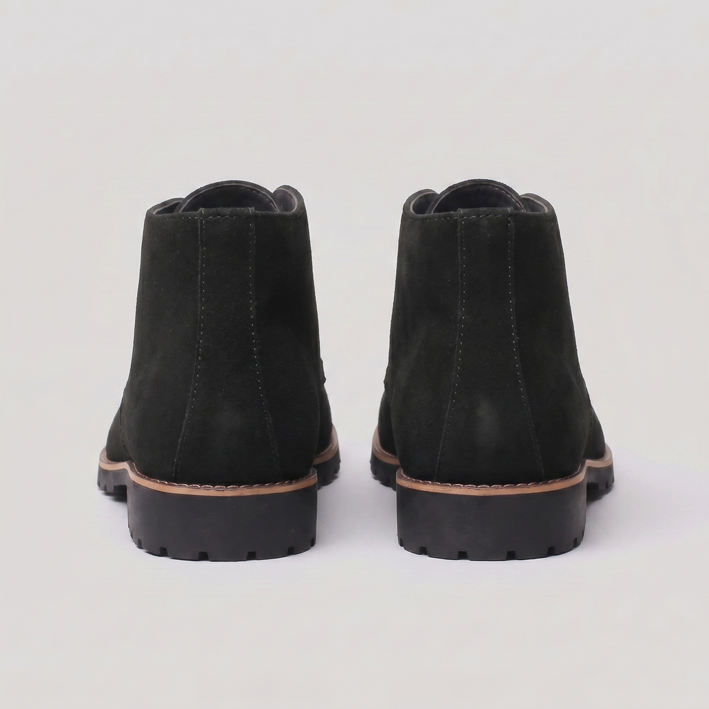 Leather Ankle Boots for Men - Stylish Casual Footwear for Everyday Wear