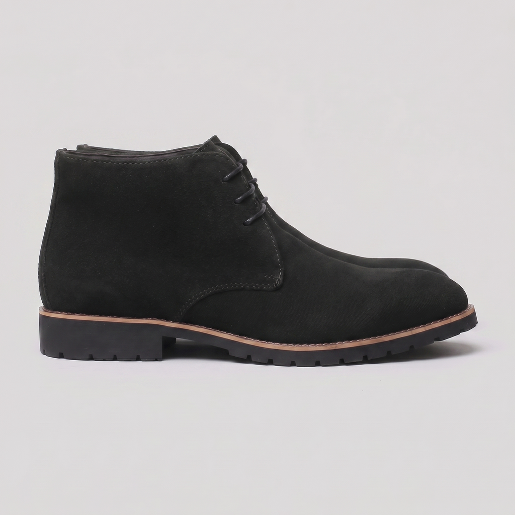 Leather Ankle Boots for Men - Stylish Casual Footwear for Everyday Wear