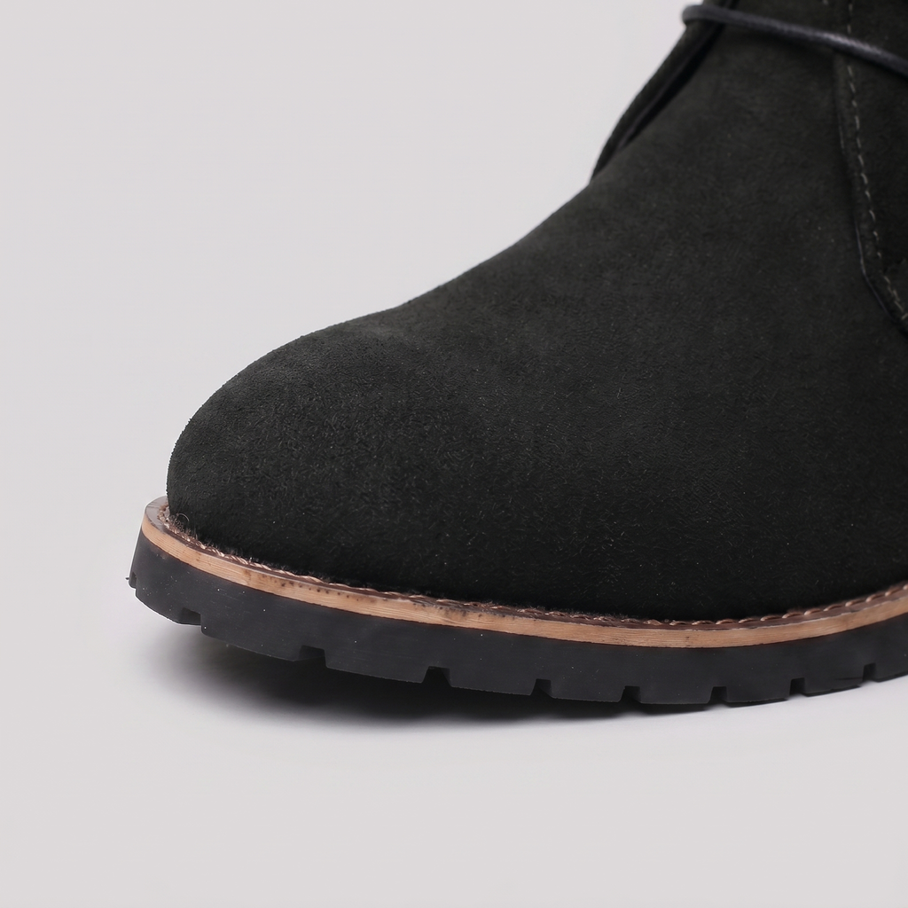 Leather Ankle Boots for Men - Stylish Casual Footwear for Everyday Wear